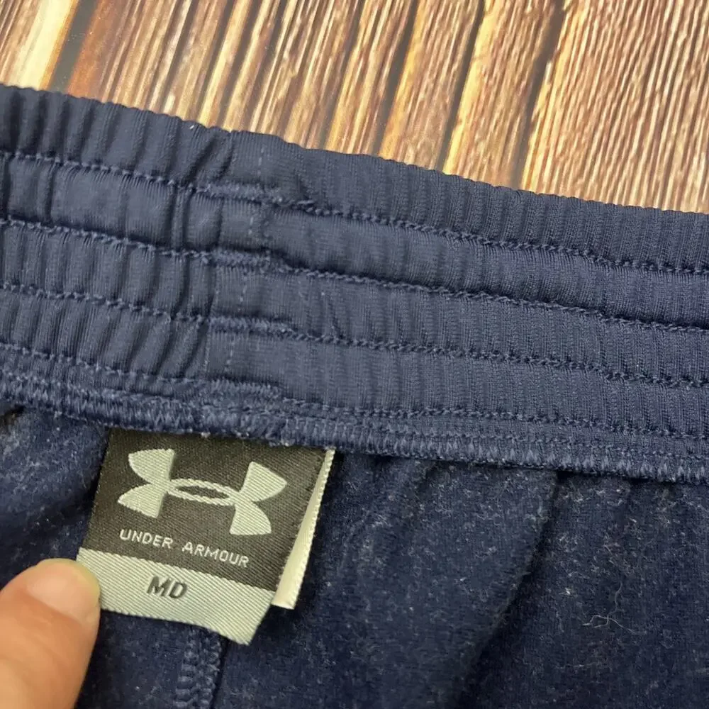 Under Armour UA Blue Track Pants Mens Size Medium